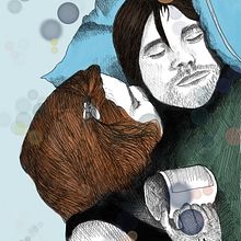 Il mio progetto del corso: Illustrazione con tecniche manuali di tratteggio e dripping. Un proyecto de Diseño de personajes, Bellas Artes, Pintura, Pintura a la acuarela, Dibujo de Retrato y Dibujo artístico de vincenzodivico - 10.10.2022