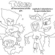 los mercenarios de las mascaras de gas capitulo 3. Un proyecto de Cómic de aninomod - 10.10.2022