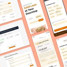 Custom Software Development for a Gold Loan Fintech Company. Programming, UX / UI & IT project by Fibonalabs Digital - 10.11.2022