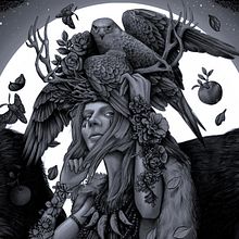 AURORA. Design, Traditional illustration, Drawing, Digital Illustration, Concept Art, Realistic Drawing, Artistic Drawing, Tattoo Design, Digital Design, Figure Drawing, Digital Painting, Digital Drawing, Sketchbook & Ink Illustration project by Mazvtier - 02.21.2022