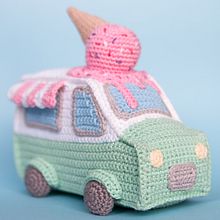 Carrinho de sorvete. Un proyecto de Amigurumi, Crochet y Artesanía de Bia Moraes - 11.10.2022