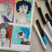 Mój projekt z kursu: Rysowanie dla początkujących: szkicowanie otoczenia. Traditional illustration, Sketching, Creativit, Drawing, and Sketchbook project by klaudia.gacek - 10.11.2022