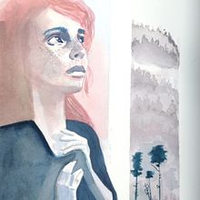 Aquarelle_premiers pas. Traditional illustration, Painting, and Watercolor Painting project by Roxane COMBES - 10.12.2022