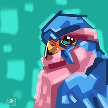 My project for course: Stylized Acrylic Painting: Explore Color and Shape. Un proyecto de Pintura acrílica y Pintura de aoifacreates - 12.10.2022