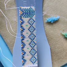 My project for course: Beaded Jewelry Design: Weave Elegant Patterns. Projekt z dziedziny Projektowanie biżuterii, Projektowanie dodatków, Craft i  Tkactwo użytkownika Krishna G - 13.10.2022