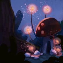 Mi proyecto del curso: Escenas atmosféricas en Procreate: pinta con colores y luces . Projekt z dziedziny Ilustracja c, frowa, Trad, c i jna ilustracja użytkownika Dani Lao - 13.10.2022