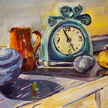 My contemporary oil painting project. Painting project by Sue Savege - 10.12.2022