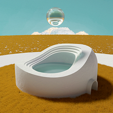 Mi proyecto del curso: Idea y visualización arquitectónica con Blender. 3D, 3D Modeling, and ArchVIZ project by Elena Gómez Ortiz - 10.10.2022