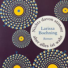 Nichts davon stimmt, aber alles ist wahr / Roman. Fiction Writing, Stor, and telling project by Larissa Boehning - 10.14.2022