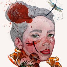  Equinoccio en el bosque. Un proyecto de Ilustración tradicional, Bellas Artes, Creatividad, Ilustración digital, Pintura a la acuarela, Dibujo artístico, Pintura digital, Diseño floral y vegetal de Brigitte B. - 14.10.2022