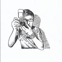 Fotógrafo - Ilustração retrô. Traditional illustration project by Lucas Furtado - 10.14.2022