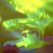 My project for course: Atmospheric Scenes in Procreate: Paint with Color and Light. Een project van Traditionele illustratie y Digitale illustratie van Dani - 14.10.2022