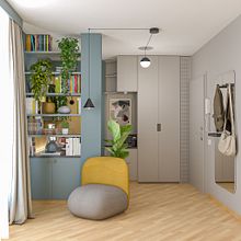 Mi proyecto del curso: Renderizado fotorrealista con SketchUp y V-Ray Next. Un proyecto de Arquitectura interior, Diseño de interiores, Decoración de interiores, Interiorismo y Retail Design de micaela_broggi - 15.10.2022