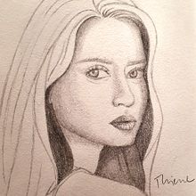 Meu projeto do curso: Caderno de retratos: explore o rosto humano. Sketching, Drawing, Portrait Drawing, Artistic Drawing, and Sketchbook project by Thiene Alves - 10.05.2022