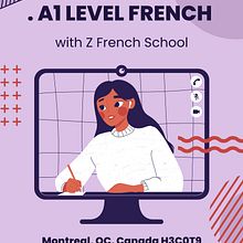 A1 Level French Best Online School for Beginner . Education project by Z French School - 10.15.2022