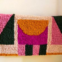 Mi proyecto del curso: Técnicas de punch needle para accesorios personalizados. Arts, Crafts, Embroider, Fiber Arts, DIY, Punch Needle, and Textile Design project by patri_sala - 10.15.2022