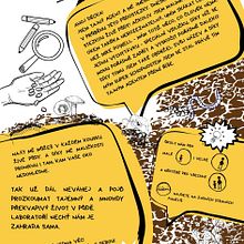 panels to educate kids about soil. Graphic Design, and Traditional illustration project by Irena Stehlikova - 10.15.2022