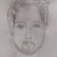 Alban. Desenho a lápis projeto de Sara Higuera - 15.10.2022
