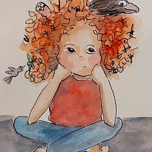My project for course: Expressive Character Design with Watercolor & Dip Pen. Projekt z dziedziny Tradycyjna ilustracja, Projektowanie postaci,  Malarstwo, Sketching,  Rysunek, Malowanie akwarelą, Storytelling,  Rysunek artystyczny, Ilustracje dla dzieci i Narracja użytkownika Emma Miller - 15.10.2022