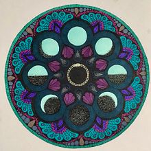 My project for course: The Art of Mandala Drawing: Create Geometric Patterns. Drawing & Ink Illustration project by awarchol3 - 10.15.2022