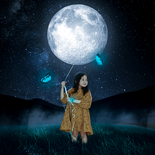 My project for course: Magical Photomontage in Photoshop: Creating Visual Metaphors. Projekt z dziedziny Postprodukcja fotograficzna, Retuszowanie fotografii, Fotografia c, frowa,  Kompoz, cja w fotografii i Fotomontaż użytkownika maksutijuventin4 - 16.10.2022