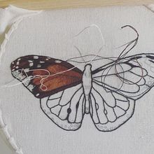 Mi proyecto del curso: Técnicas de bordado realista. Un proyecto de Ilustración tradicional, Bordado y Diseño textil de gabicampuzano - 16.10.2022