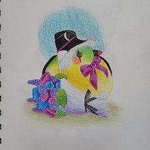 Un paseo a mi autodescubrimiento. Een project van  Ontwerp, Traditionele illustratie,  Beeldende kunst, Schilderij,  Creativiteit, Creativiteit met kinderen y Sketchbook van aiden_z - 16.10.2022