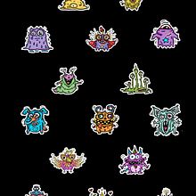 Monstrous . Design de caractere de Kateryna Teleshova - 01.01.2021