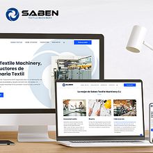Saben Textile Machinery, fabricación de Ramen textil Ein Projekt aus dem Bereich Webdesign und SEO von Jose Medina - 04.01.2022