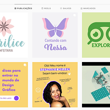 Meu instagram profissional. Graphic Design, Advertising, Br, ing, Identit, and Marketing project by Stephanie Hellen - 10.17.2022