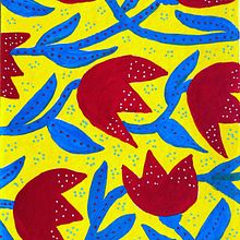 Mi proyecto del curso: Patrones botánicos en sketchbook: conquista la página en blanco. Projekt z dziedziny Trad, c, jna ilustracja, Pattern design, R, sunek botaniczn i Sketchbook użytkownika Rina Melconian - 18.10.2022
