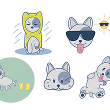 Mi proyecto del curso: Ilustración kawaii: crea personajes encantadores. Un proyecto de Ilustración tradicional y Diseño de personajes de steph_macfarlane - 18.10.2022