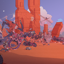 INTEL gaming mat series. Traditional illustration, Character Design, and Video Games project by Max Prentis - 10.18.2022
