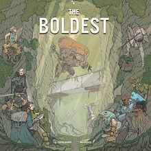 The Boldest board game. Traditional illustration, Game Design, and Character Design project by Max Prentis - 10.18.2022