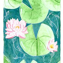 Mi proyecto del curso: Técnicas de acuarela en negativo para ilustración botánica. Een project van Traditionele illustratie, Aquarelschilderen y  Botanische illustratie van Raúl M C - 18.10.2022