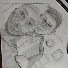 Mi proyecto del curso: Dibujo anatómico de la cabeza humana. Fine Arts, Pencil Drawing, Drawing, Portrait Drawing, Realistic Drawing, and Figure Drawing project by Pablo Leon - 10.18.2022
