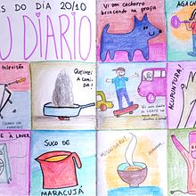 Meu projeto do curso: Diário ilustrado: prática diária e consciente. Un projet de Beaux Arts, Esquisse , Créativité, Dessin , et Carnet de croquis de Erika Le - 18.10.2022