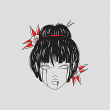 Mi proyecto del curso: Diseño de tatuaje de autor con Procreate. Projekt z dziedziny Trad, c, jna ilustracja, Projektowanie graficzne,  R, sunek, Ilustracja c, frowa, Projektowanie tatuaż, R, sunek c i frow użytkownika Jizvan Celio Hernandez - 18.10.2022