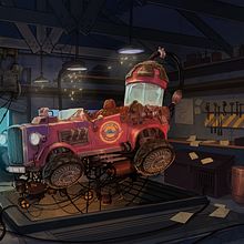 The Workshop. Traditional illustration, Drawing, Digital Illustration, Concept Art, and Digital Painting project by Joshua Jay Christie - 10.19.2022