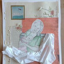 Meu projeto do curso: Técnicas mistas de ilustração para estimular a imaginação. Traditional illustration, Fine Arts, Collage, Drawing, Acr, and lic Painting project by Paula Almeida - 10.19.2022