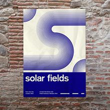 Solar field, poster. Un proyecto de Diseño de carteles de Oliver Albergo - 19.10.2022