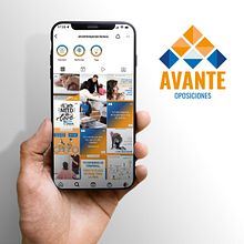 AVANTE OPOSICIONES. Design, Art Direction, Br, ing, Identit, Web Design, Logo Design, and Poster Design project by Oscar Villalba González - 10.19.2022