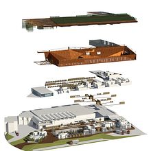 Wine Culture Centre Competition. Architecture project by danilo DI MICHELE - 02.17.2015