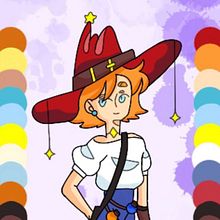 Meu projeto do curso: Design de personagens para animação com Photoshop "Glow wizard". Un projet de Animation, Conception de personnages, Animation de personnages et Illustration traditionnelle de Julia Montenegro - 19.10.2022
