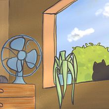 My project for course: Atmospheric Scenes in Procreate: Paint with Color and Light. Traditional illustration, and Digital Illustration project by Anna Davy - 10.19.2022