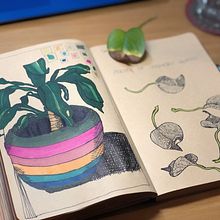 Mi proyecto del curso: Diario ilustrado: llena tu sketchbook de vivencias. Traditional illustration, Sketching, Drawing, Sketchbook & Ink Illustration project by Jennifer Vanegas - 10.20.2022