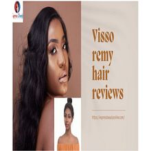 Visso Hair: Visso Remy 100% Human Hair Review. Advertising, Facebook Marketing, Fashion Design, Weaving, and Digital Marketing project by Express beauty - 09.07.2022