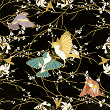 Collection de motifs Faune & Flore. Un proyecto de Ilustración tradicional, Pattern Design, Packaging, Ilustración vectorial, Ilustración botánica, Ilustración de moda					 y Decoración de interiores de Léna Bousquet - 20.10.2022