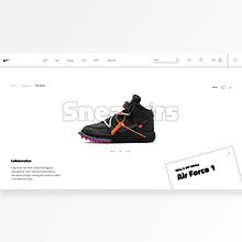  Nike Sneakers — Web Design. Web Design, UX / UI & Interactive Design project by Marko Shiba - 10.17.2022