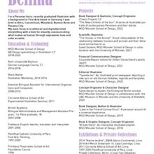 My project for course: Resumes for Creatives: Craft Your CV and Cover Letter. Un proyecto de Consultoría creativa, Gestión del Portafolio, Comunicación y Business de Maria Jimena Bellina - 20.10.2022